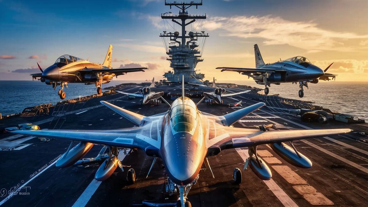 How Many Planes Fit on an Aircraft Carrier