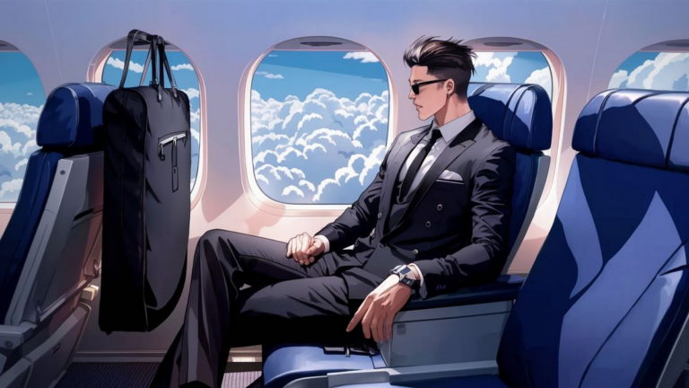How to Travel with a Suit on a Plane